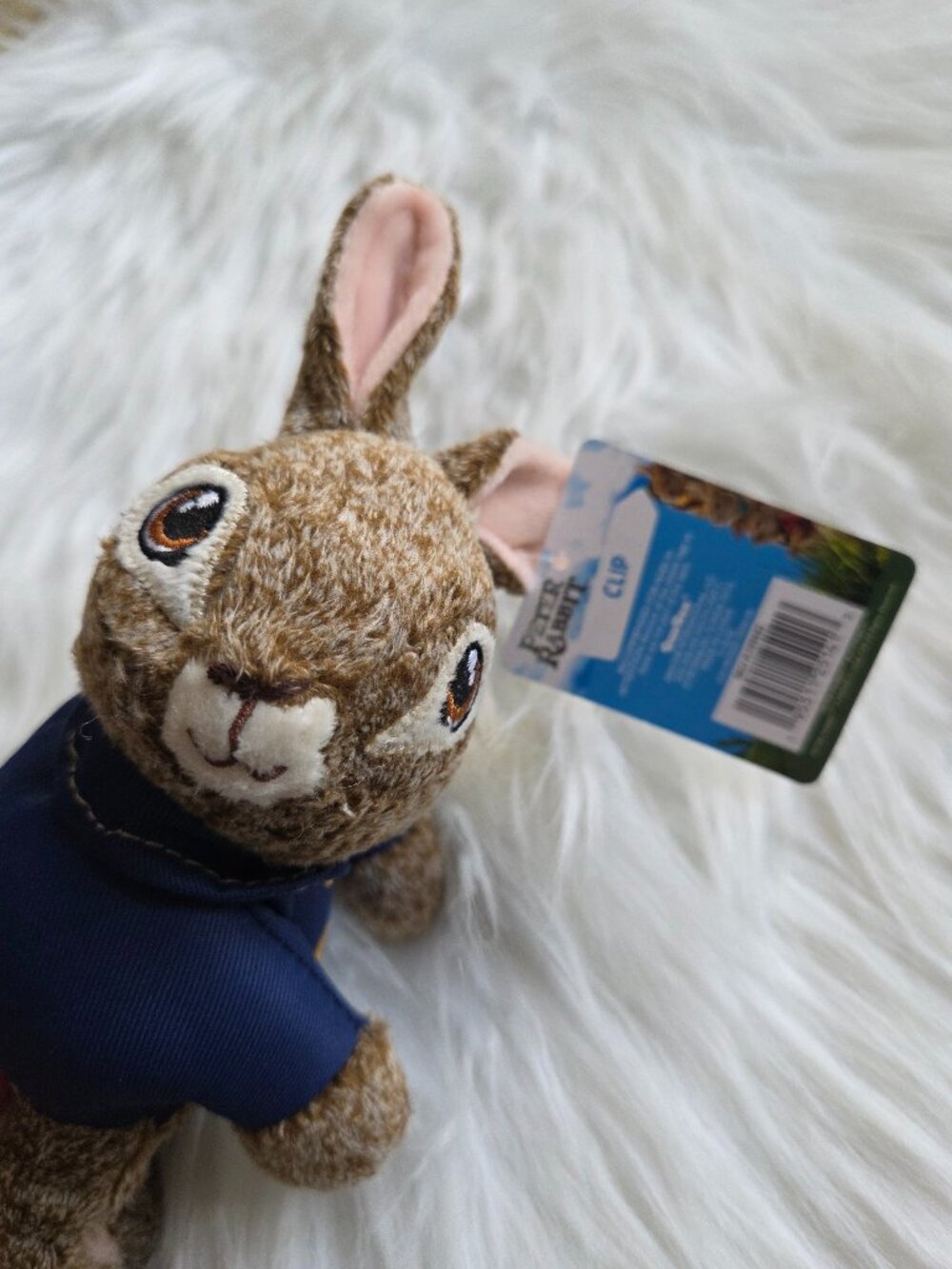 Peter Rabbit Plush Keychain